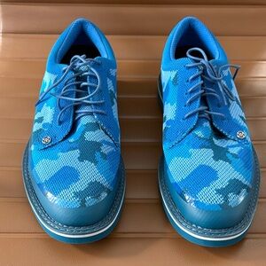 G/FORE Blue Camouflage Men's Golf Shoes